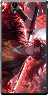 Силіконовий чехол Аниме воин для Sony Xperia T2 Ultra Dual D5322 - 6281u-92 изображение 