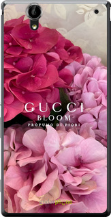 Силіконовий чехол Гучи для Sony Xperia T2 Ultra Dual D5322 - 6341u-92 изображение 