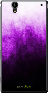 Силиконовый чехол Абстрактная композиция в фиолетовых тонах для Sony Xperia T2 Ultra Dual D5322 - 6478u-92 изображение 