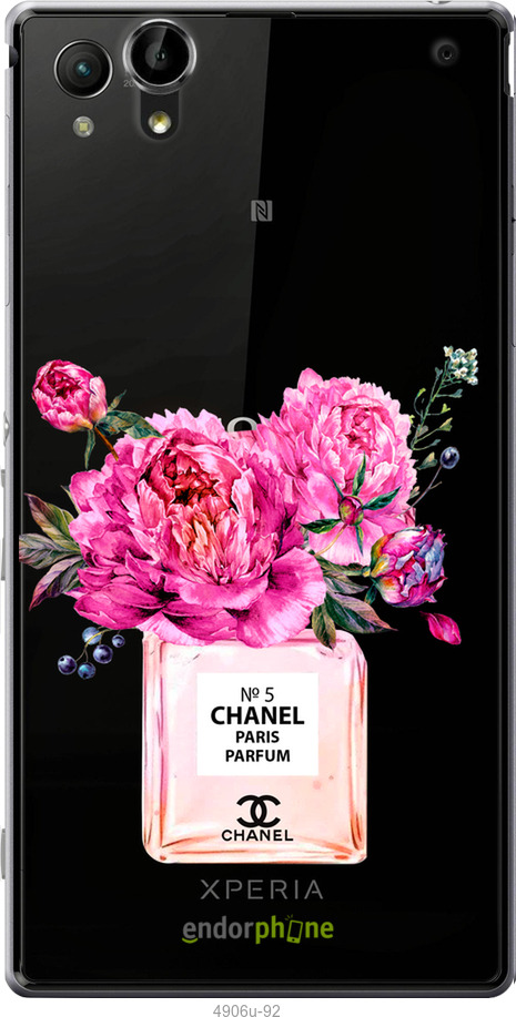Силиконовый чехол Chanel для Sony Xperia T2 Ultra Dual D5322 - 4906u-92 изображение 