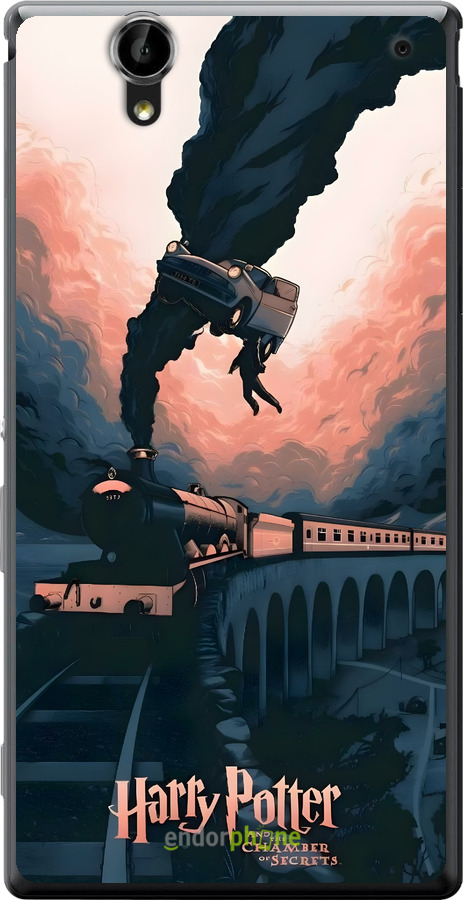 Силиконовый чехол Гарри Поттер для Sony Xperia T2 Ultra Dual D5322 - 6331u-92 изображение 