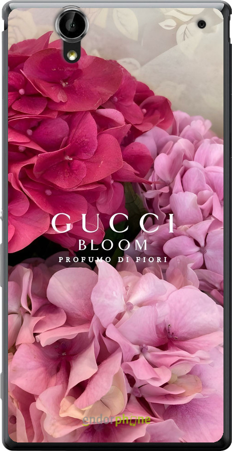 Силіконовий чехол Гучи для Sony Xperia T2 Ultra Dual D5322 - 6341u-92 изображение 