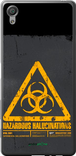 2D пластиковый чехол biohazard 28 для Sony Xperia X F5122 - 4846t-446 изображение 