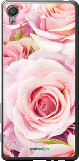 2D пластиковый чехол Розы для Sony Xperia X F5122 - 525t-446 изображение 