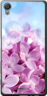 2D пластиковый чехол Сирень для Sony Xperia X F5122 - 527t-446 изображение 