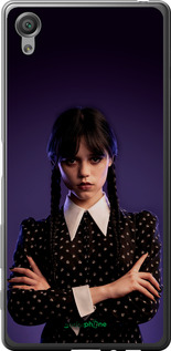 2D пластиковый чехол Wednesday v3 для Sony Xperia X F5122 - 5517t-446 изображение 