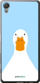 2D пластиковый чехол Гусь для Sony Xperia X F5122 - 6350t-446 изображение 