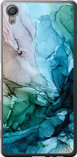 2D пластиковий чехол З абстрактним малюнком барвисті Солоні береги для Sony Xperia X F5122 - 6405t-446 изображение 