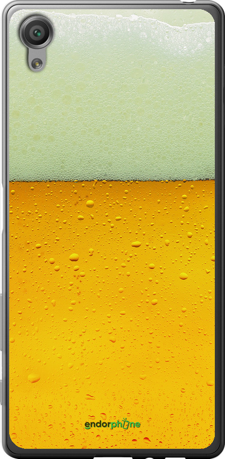 2D пластиковый чехол Пиво для Sony Xperia X F5122 - 1145t-446 изображение 