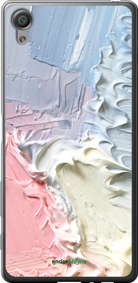 2D пластиковый чехол Пастель v1 для Sony Xperia X F5122 - 3981t-446 изображение 