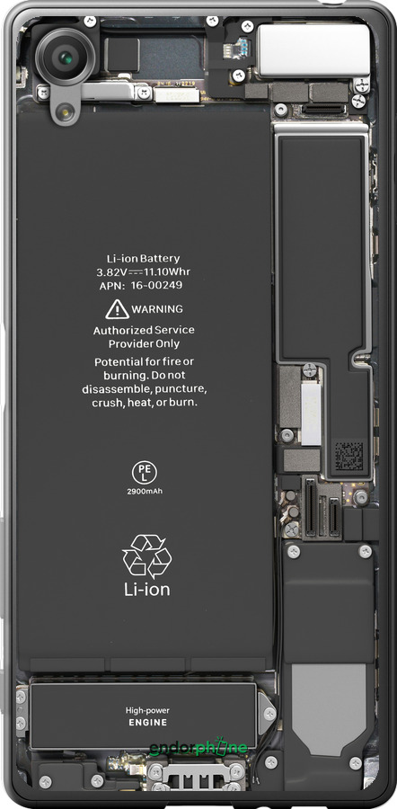 2D пластиковый чехол Детали смартфона для Sony Xperia X F5122 - 5487t-446 изображение 