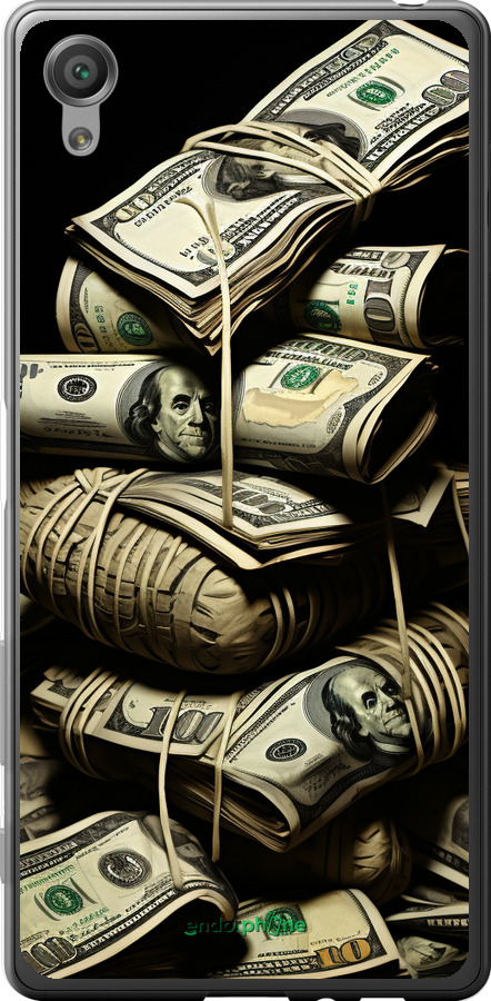 2D пластиковый чехол Big money для Sony Xperia X F5122 - 5666t-446 изображение 