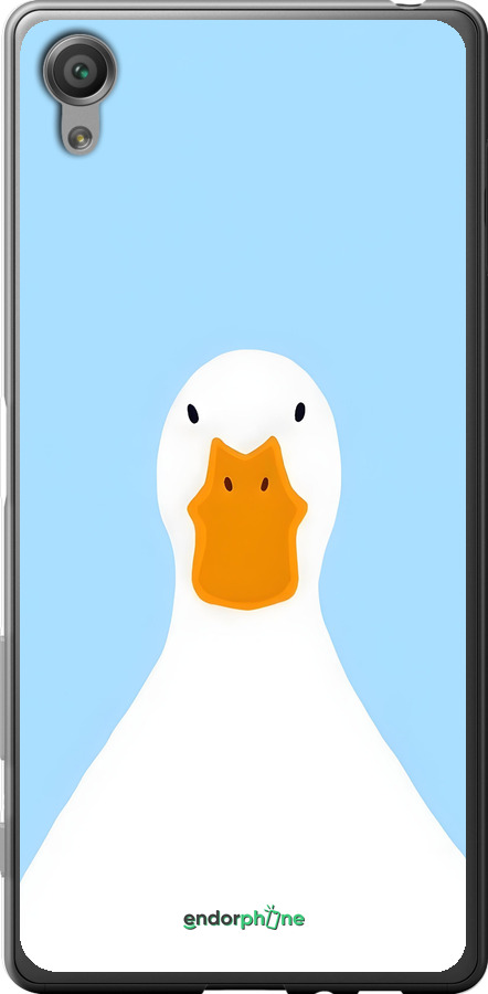 2D пластиковый чехол Гусь для Sony Xperia X F5122 - 6350t-446 изображение 