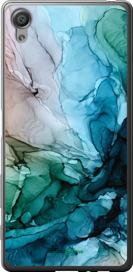 2D пластиковий чехол З абстрактним малюнком барвисті Солоні береги для Sony Xperia X F5122 - 6405t-446 изображение 