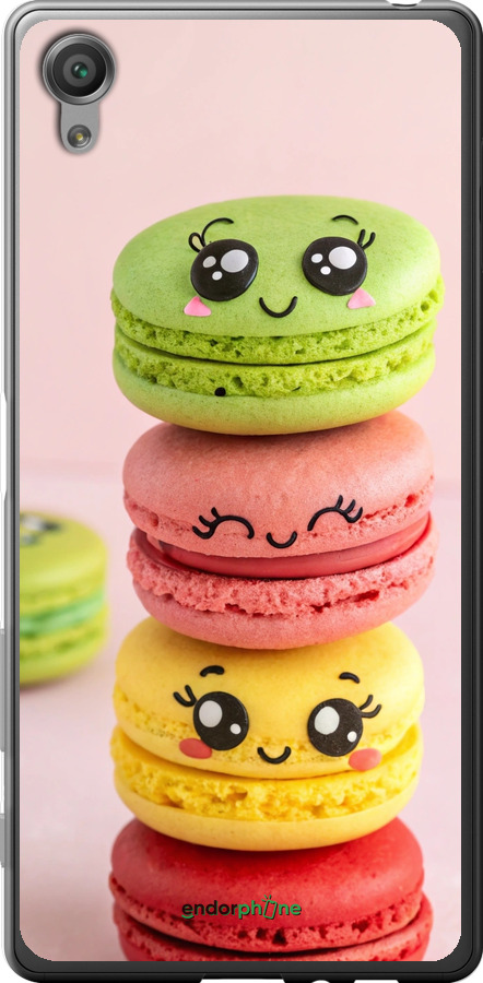 2D пластиковый чехол Печенье для Sony Xperia X F5122 - 6693t-446 изображение 