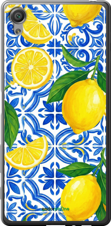2D пластиковый чехол Grocery Girl Italian Summer для Sony Xperia X F5122 - 6766t-446 изображение 