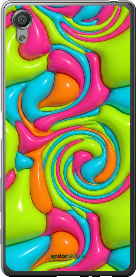 2D пластиковый чехол Y2K Jelly Dream для Sony Xperia X F5122 - 6780t-446 изображение 