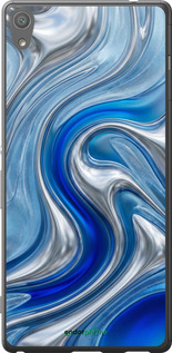 2D пластиковый чехол Liquid Chrome для Sony Xperia XA Ultra Dual F3212 - 6781t-391 изображение 