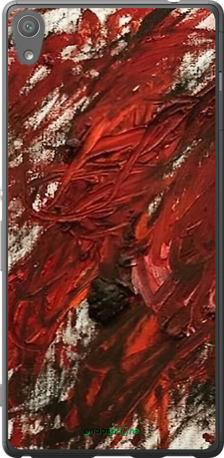 2D пластиковый чехол Абстрактная композиция в красных тонах для Sony Xperia XA Ultra Dual F3212 - 6541t-391 изображение 