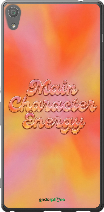 Силиконовый чехол Aura Gradient Main Character Energy Aesthetic Y2K для Sony Xperia XA Ultra Dual F3212 - 6783u-391 изображение 
