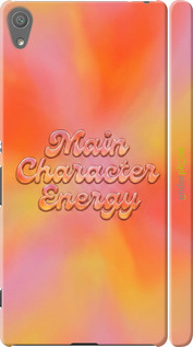 3D пластиковый матовый чехол 'Aura Gradient Main Character Energy Aesthetic Y2K' для Sony Xperia XA F3112 изображение 5