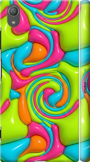 3D пластиковый матовый чехол Y2K Jelly Dream для Sony Xperia XA1 Plus G3412 - 6780m-1129 изображение 