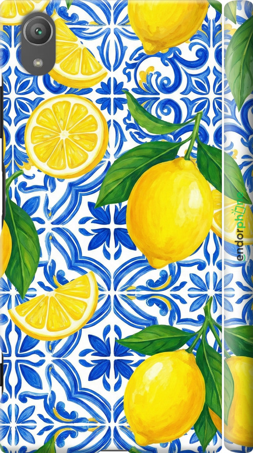 3D пластиковый матовый чехол Grocery Girl Italian Summer для Sony Xperia XA1 Plus G3412 - 6766m-1129 изображение 