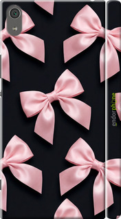 3D пластиковый матовый чехол 'Coquette Ribbons Dark Coquette' для Sony Xperia XA1 Ultra G3212 изображение 4