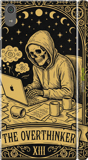 3D пластиковий матовий чохол 'The Overthinker' для Sony Xperia XA1 Ultra G3212 зображення 1