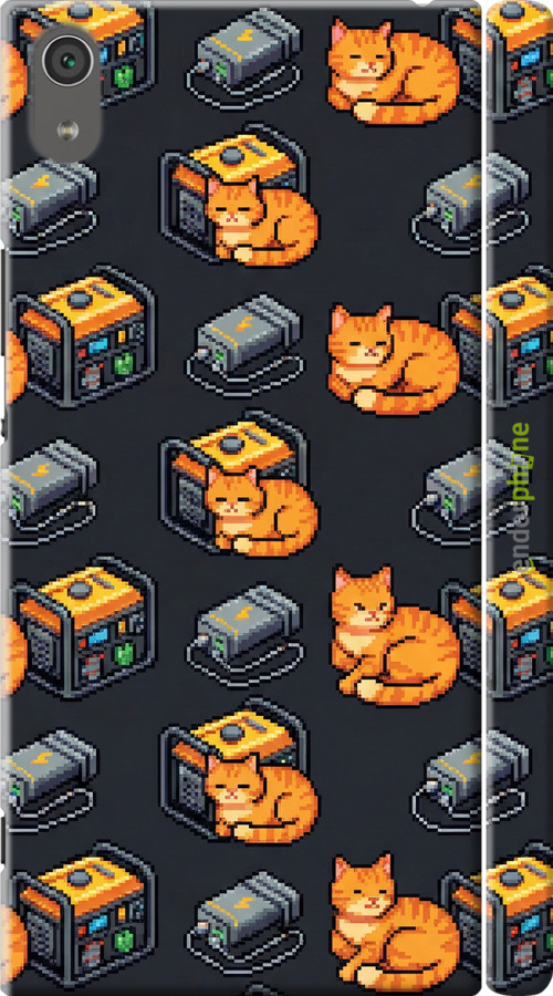 3D пластиковый матовый чехол Autonomous Zone для Sony Xperia XA1 Ultra G3212 - 6771m-1237 изображение 