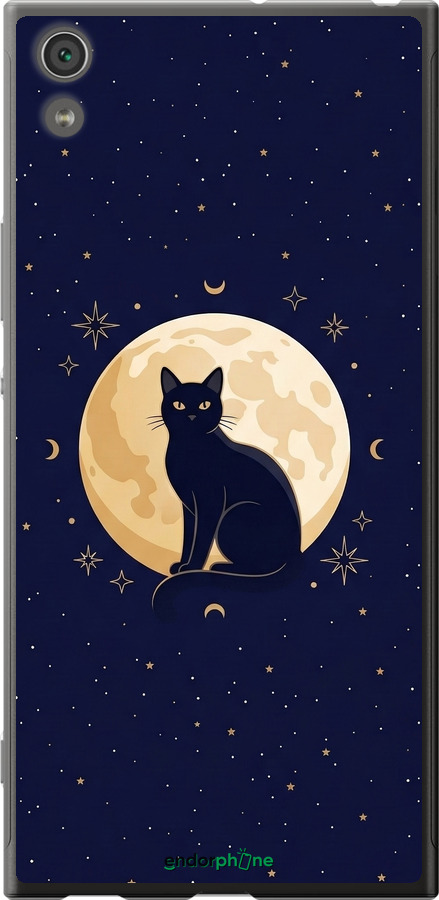 2D пластиковий чехол Cute Cat Celestial/Witchy для Sony Xperia XA1 Ultra G3212 - 6787t-1237 изображение 