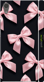 3D пластиковый матовый чехол 'Coquette Ribbons Dark Coquette' для Sony Xperia XA1 G3112 изображение 1