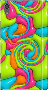 3D пластиковый матовый чехол 'Y2K Jelly Dream' для Sony Xperia XA1 G3112 изображение 7