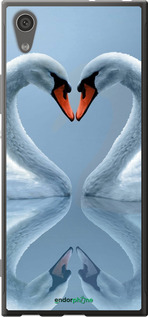 2D пластиковий чехол Лебеді для Sony Xperia XA1 G3112 - 6007t-964 изображение 
