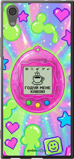 Силиконовый чехол Y2K Aesthetic Retro Pet: Годуй мене кавою для Sony Xperia XA1 G3112 - 6784u-964 изображение 
