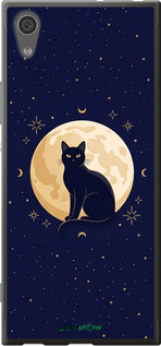 Силиконовый чехол 'Cute Cat Celestial/Witchy' для Sony Xperia XA1 G3112 изображение 5