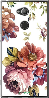Силіконовий чехол Vintage flowers для Sony Xperia XA2 Ultra H4213 - 4333u-1366 изображение 