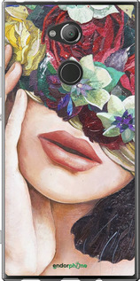 Силиконовый чехол Head Flower для Sony Xperia XA2 Ultra H4213 - 4460u-1366 изображение 