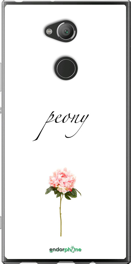 Силиконовый чехол Пион для Sony Xperia XA2 Ultra H4213 - 4366u-1366 изображение 