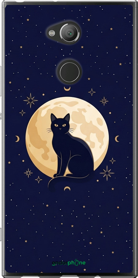 Силиконовый чехол Cute Cat Celestial/Witchy для Sony Xperia XA2 Ultra H4213 - 6787u-1366 изображение 