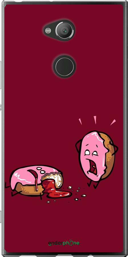 Силиконовый чехол Печенье для Sony Xperia XA2 Ultra H4213 - 911u-1366 изображение 