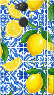 3D пластиковый матовый чехол Grocery Girl Italian Summer для Sony Xperia XA2 H4113 - 6766m-1357 изображение 