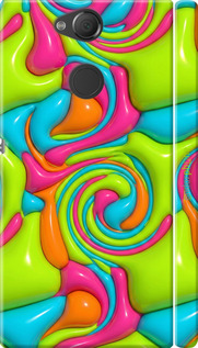 3D пластиковий матовий чохол 'Y2K Jelly Dream' для Sony Xperia XA2 H4113 зображення 3