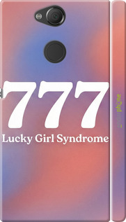 3D пластиковый матовый чехол 'Aesthetic Aura Gradient 777 Lucky Energy' для Sony Xperia XA2 H4113 изображение 5