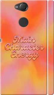 3D пластиковый матовый чехол 'Aura Gradient Main Character Energy Aesthetic Y2K' для Sony Xperia XA2 H4113 изображение 3