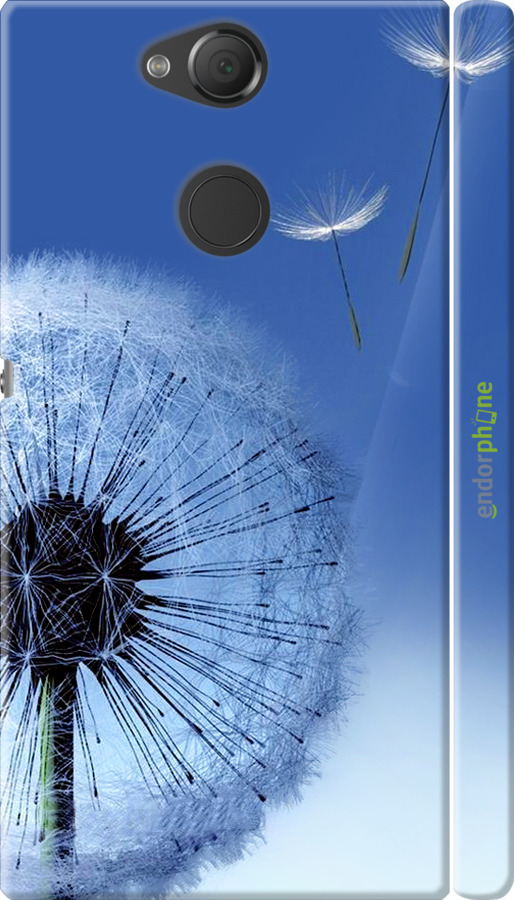 3D пластиковый матовый чехол Одуванчик для Sony Xperia XA2 H4113 - 6005m-1357 изображение 
