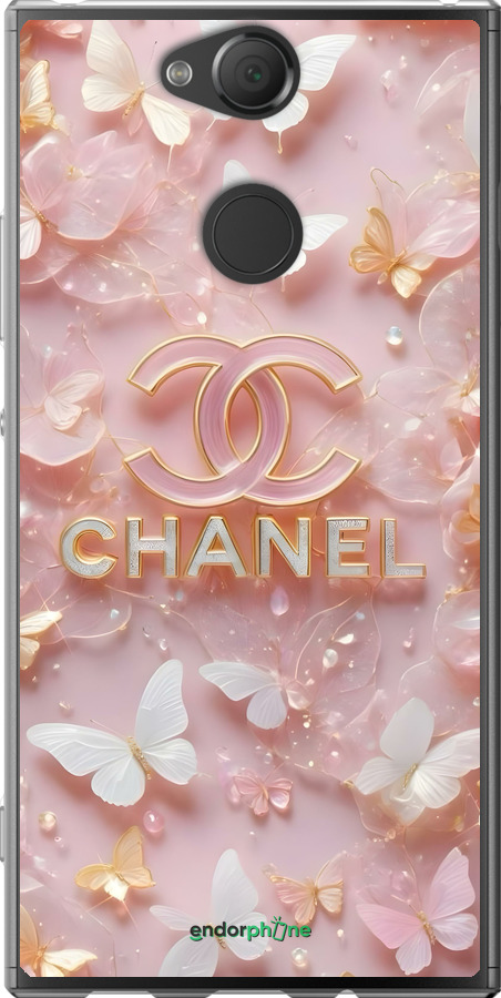 Силиконовый чехол Шанель для Sony Xperia XA2 H4113 - 6366u-1357 изображение 