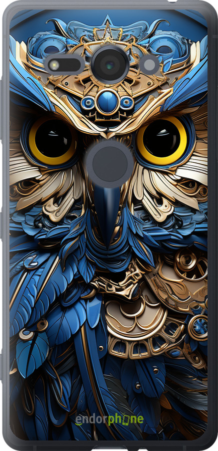 Силиконовый чехол Сова v2 для Sony Xperia XZ2 Compact H8324 - 5649u-1381 изображение 