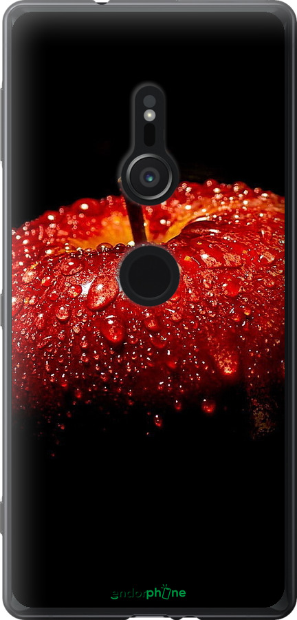 Силіконовий чехол Яблуко для Sony Xperia XZ2 H8266 - 6022u-1378 изображение 