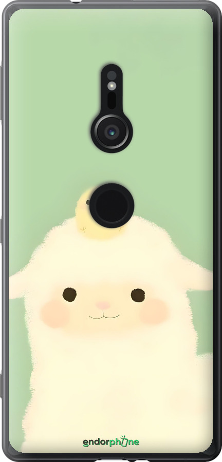 Силіконовий чехол Барашек и ципленок для Sony Xperia XZ2 H8266 - 6369u-1378 изображение 
